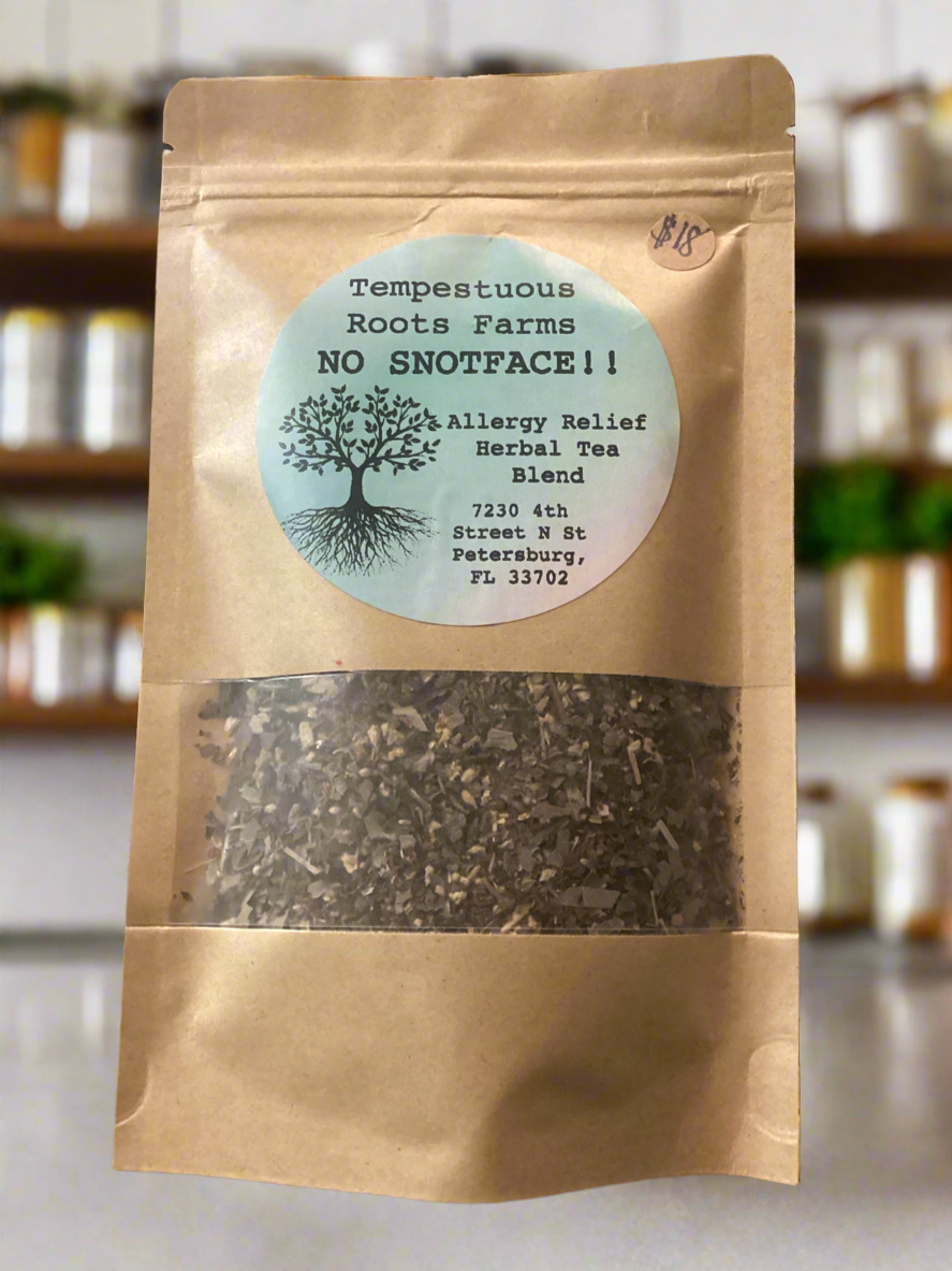 NO SNOTFACE - Allergy Relief Herbal Tea Blend