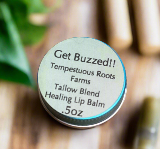 Get Buzzed! Tallow Blend Lip Balm