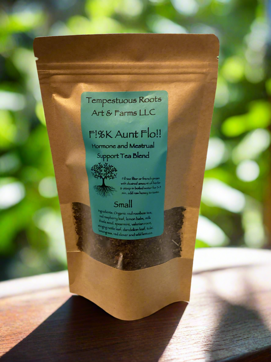 F!%K Aunt Flo!!- Hormone and Menstrual Support Tea Blend