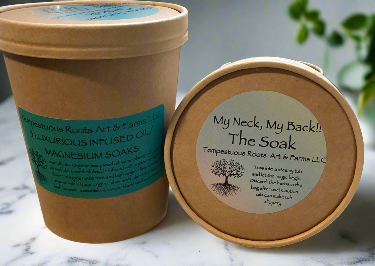 My Neck, My Back!!  Pain Relief Bath Soak 3pk