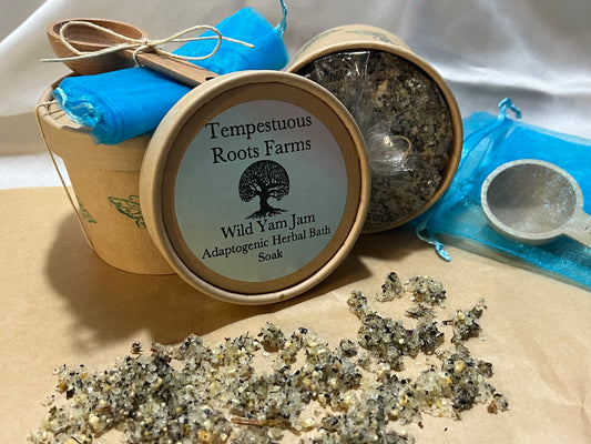 Wild Yam Jam Adaptogenic Herbal Bath Soak