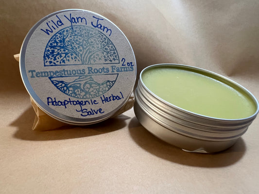 Wild Yam Jam Adaptogenic Herbal Salve