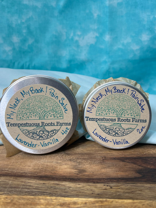 My Neck, My Back!!! Double Infused XPain Relief Salve